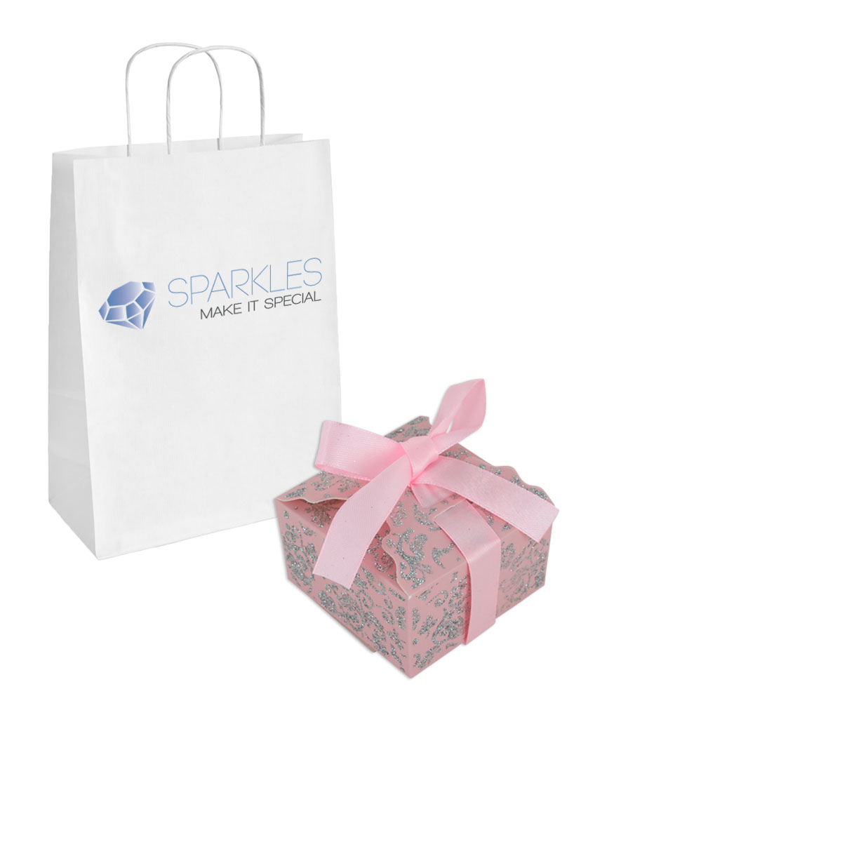 100 Small Ribbon Wedding Favor Gift Boxes Baby Shower Candy – 11 Colors