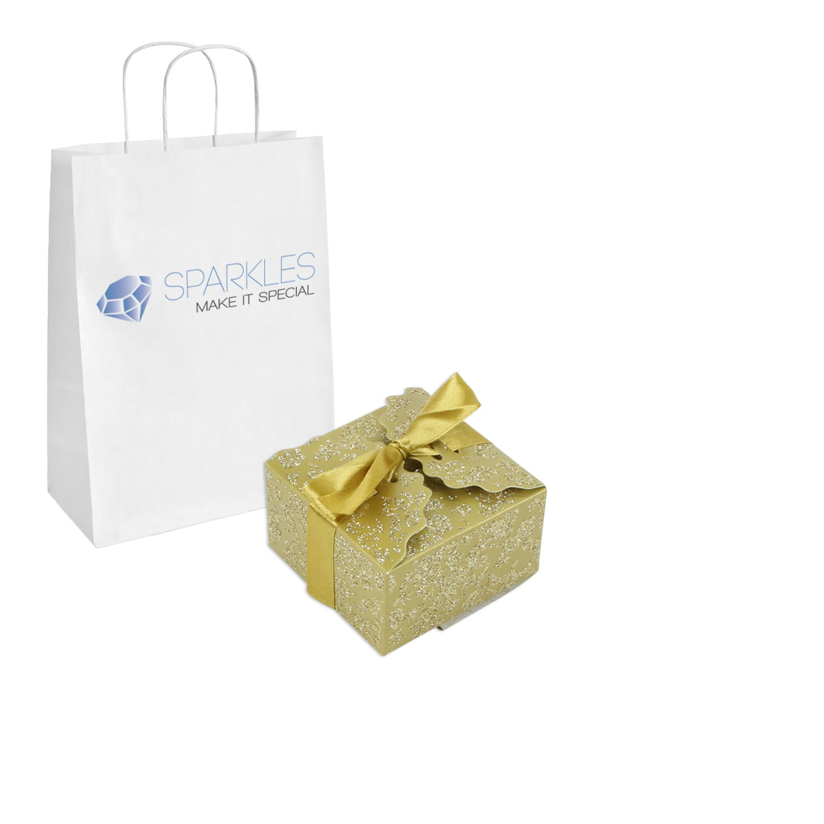 100 Large Ribbon Wedding Favor Gift Boxes Baby Shower Candy