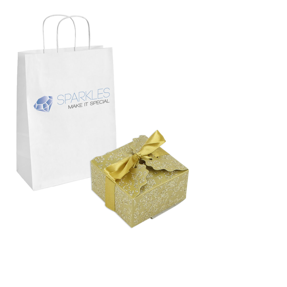 200 Large Ribbon Wedding Favor Gift Boxes Baby Shower Candy