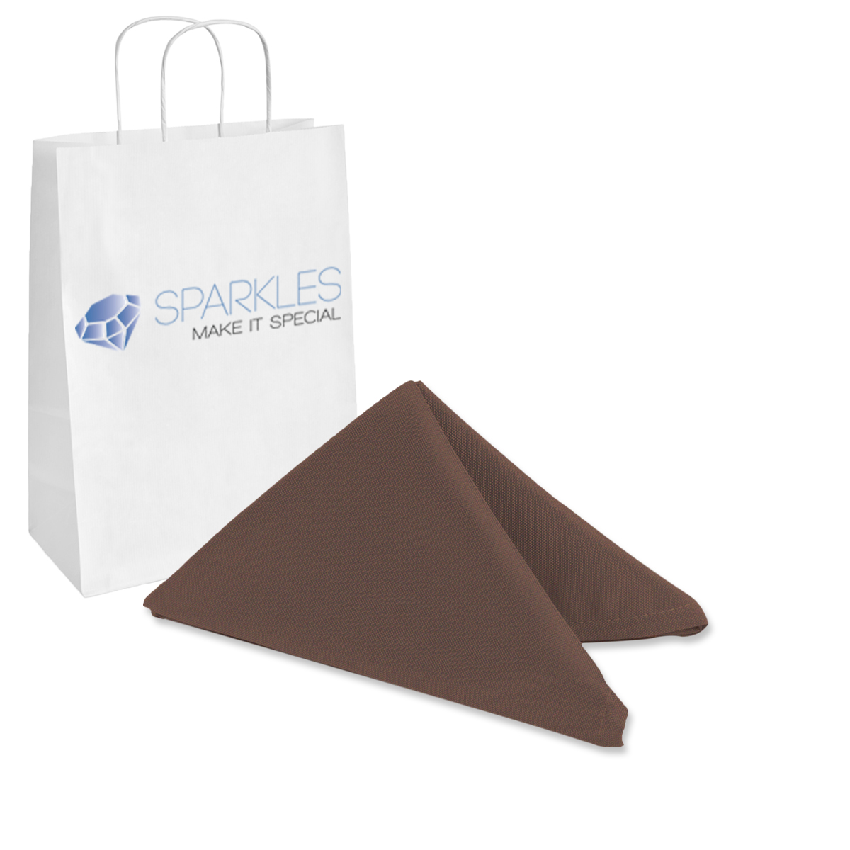 200 pcs 17"x17" or 20"x20" Polyester Cloth Linen Dinner Napkins w or w/o Rings - Picture 7 of 42