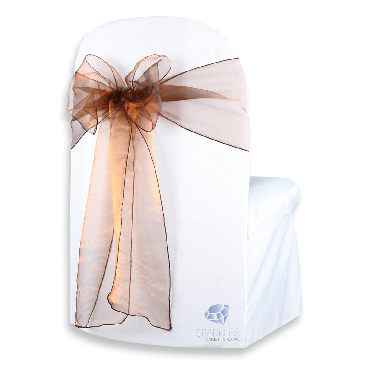 50 pcs Organza Chair Cover Bow Sash 108"x8" Wedding Party Banquet Reception - Picture 5 of 8