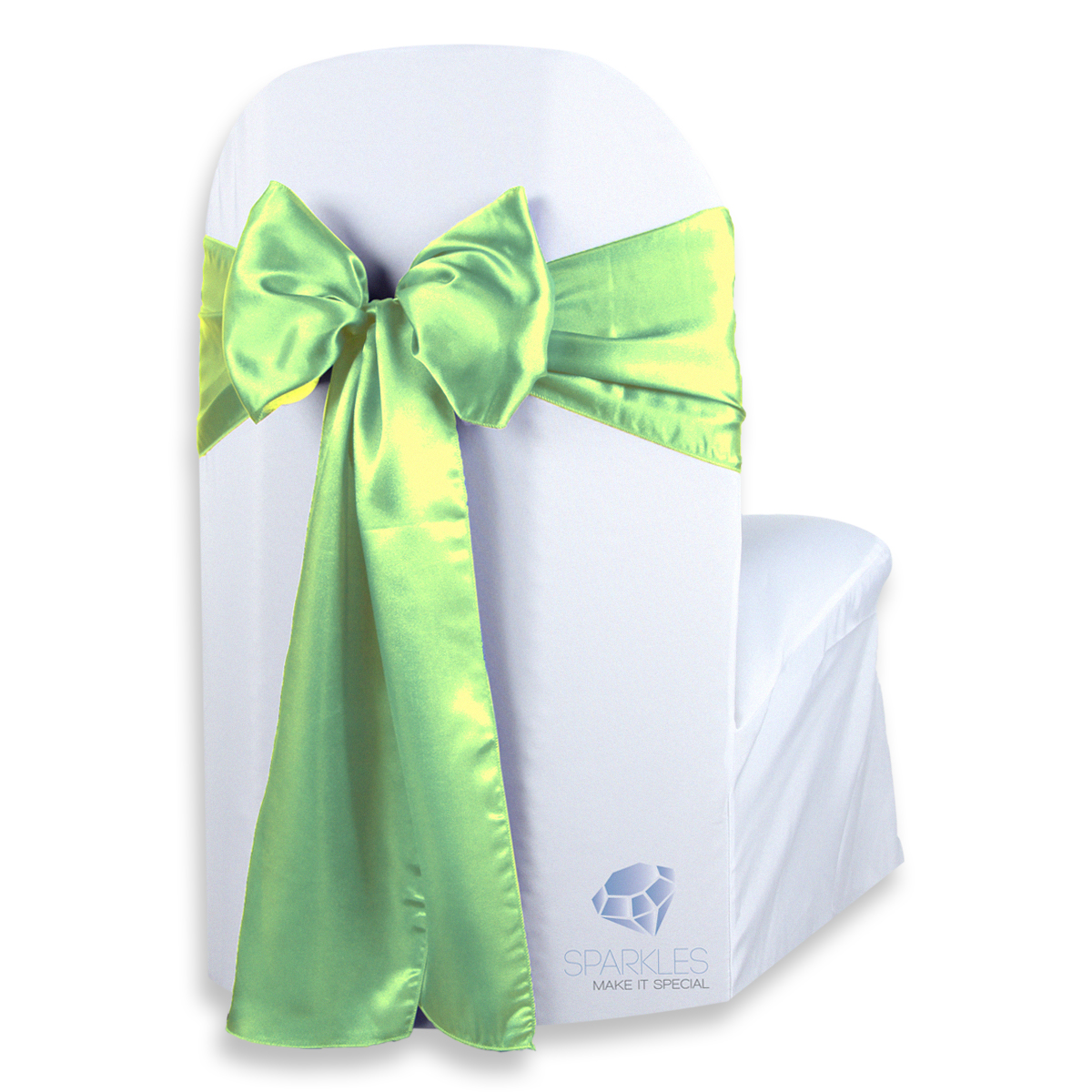 20 pcs Satin Chair Cover Bow Sash 108"x8" Wedding Party Banquet Reception - Picture 5 of 59