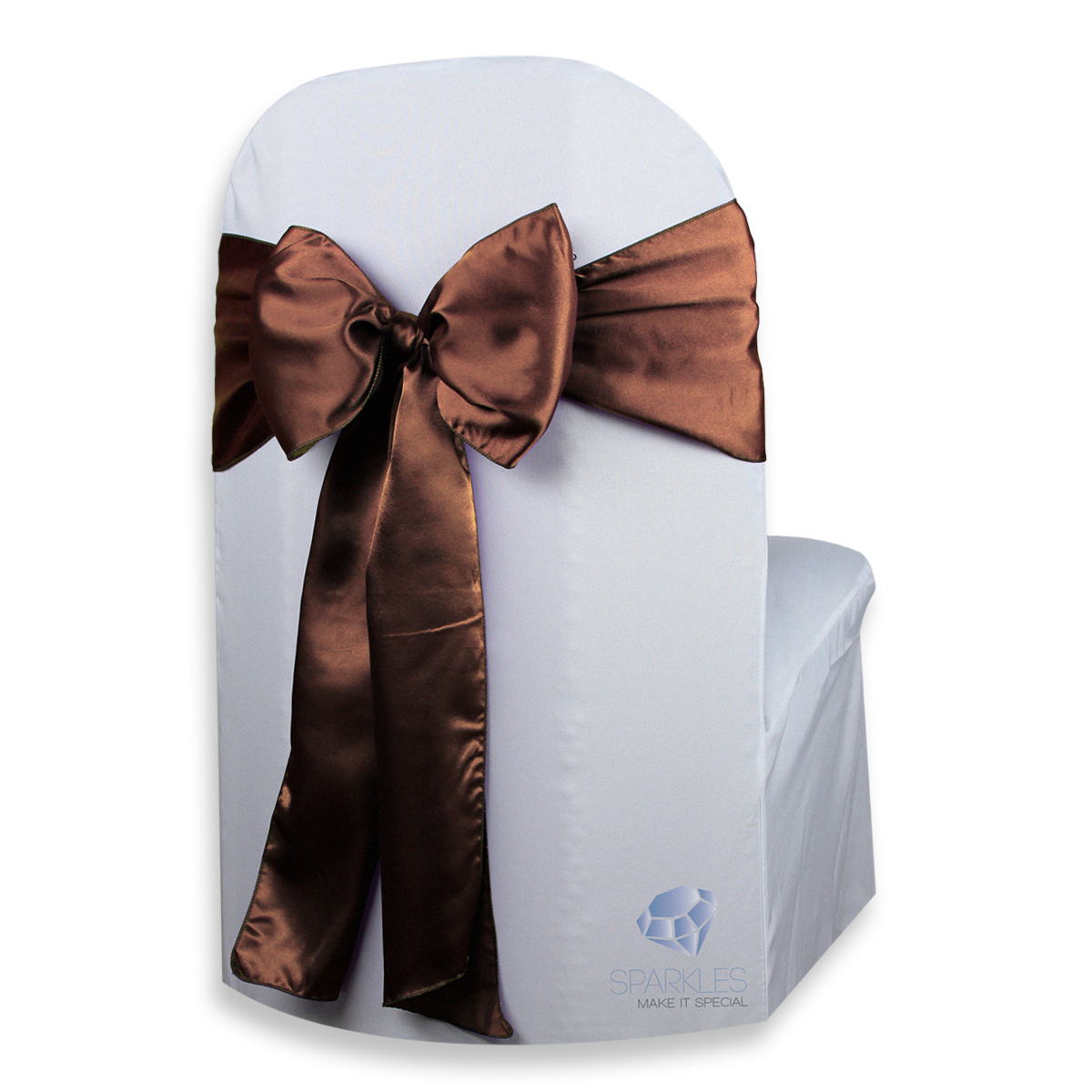 20 pcs Satin Chair Cover Bow Sash 108"x8" Wedding Party Banquet Reception - Picture 11 of 59