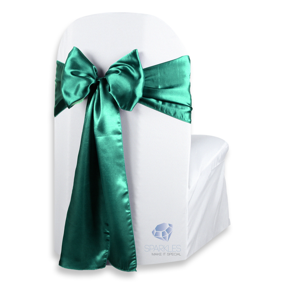 20 pcs Satin Chair Cover Bow Sash 108"x8" Wedding Party Banquet Reception - Picture 19 of 59