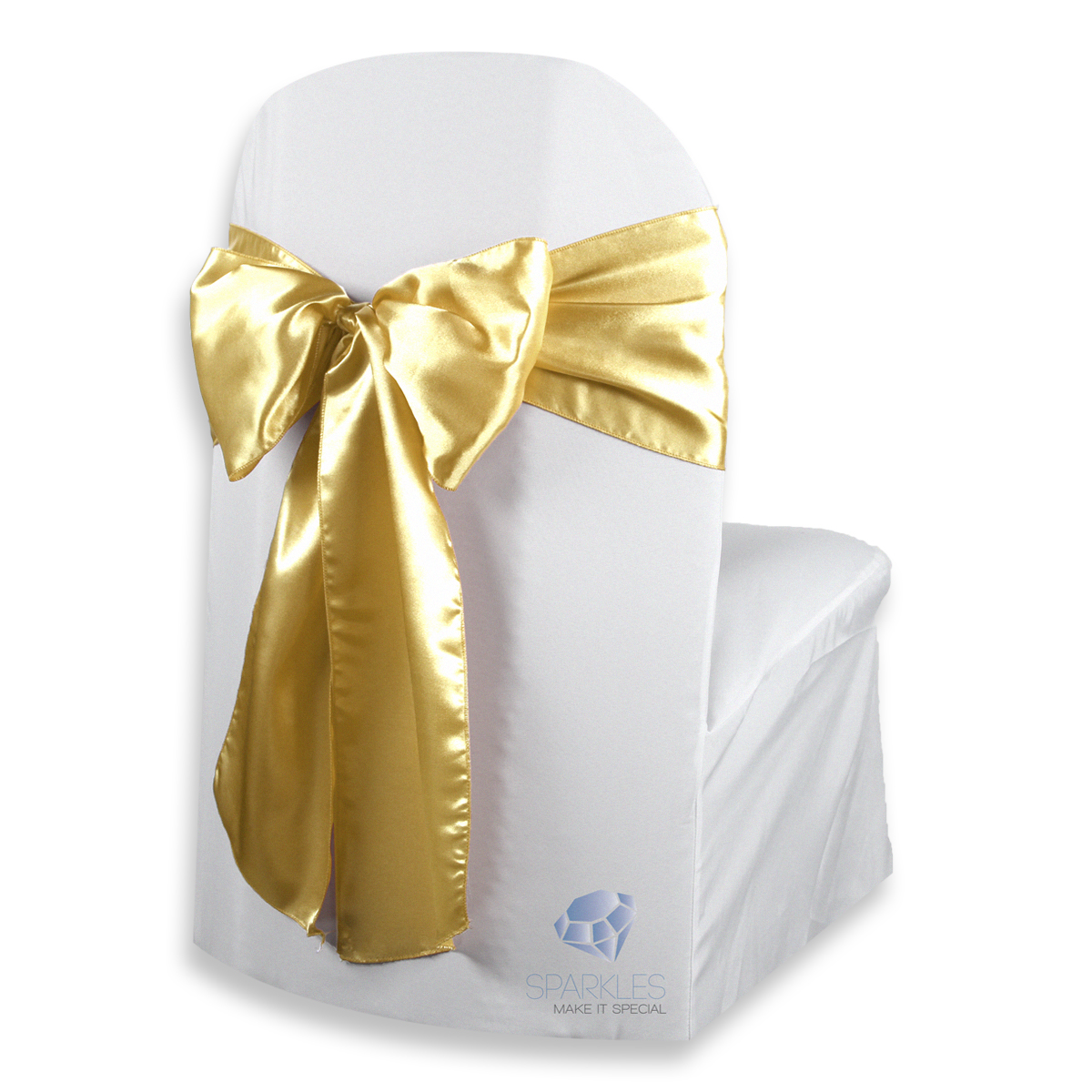 20 pcs Satin Chair Cover Bow Sash 108"x8" Wedding Party Banquet Reception - Picture 23 of 59