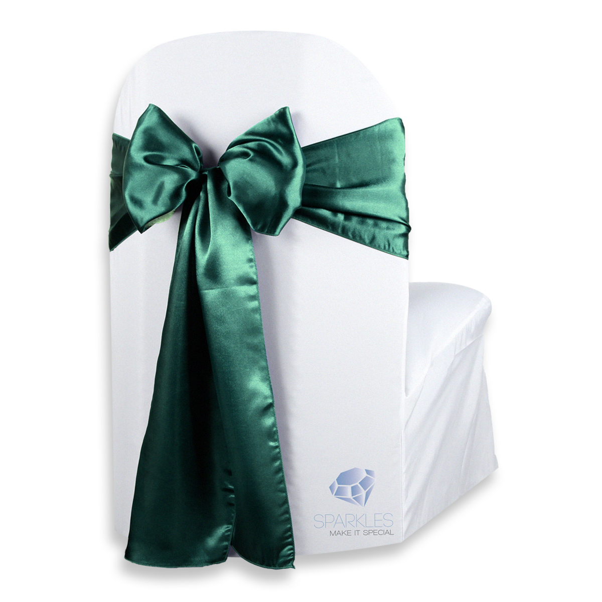 20 pcs Satin Chair Cover Bow Sash 108"x8" Wedding Party Banquet Reception - Picture 27 of 59