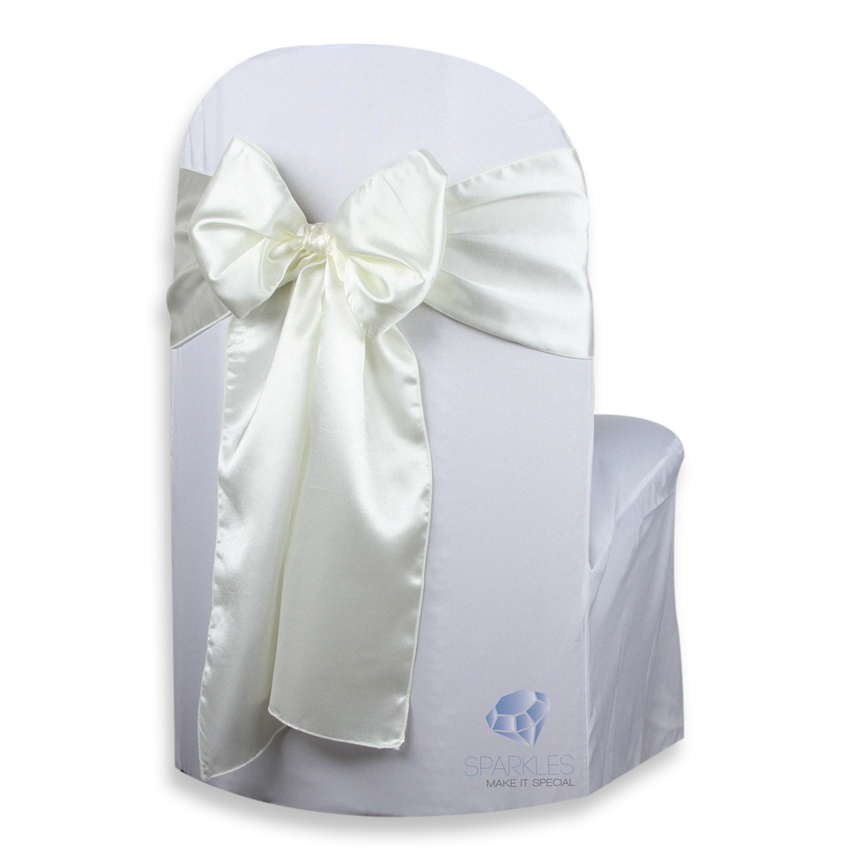 20 pcs Satin Chair Cover Bow Sash 108"x8" Wedding Party Banquet Reception - Picture 29 of 59