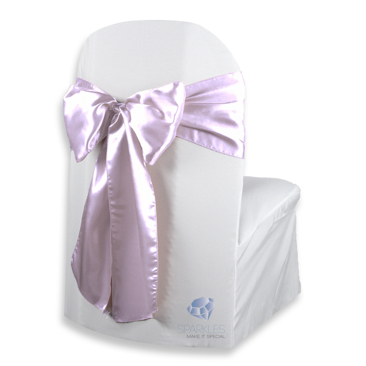 20 pcs Satin Chair Cover Bow Sash 108"x8" Wedding Party Banquet Reception - Picture 31 of 59