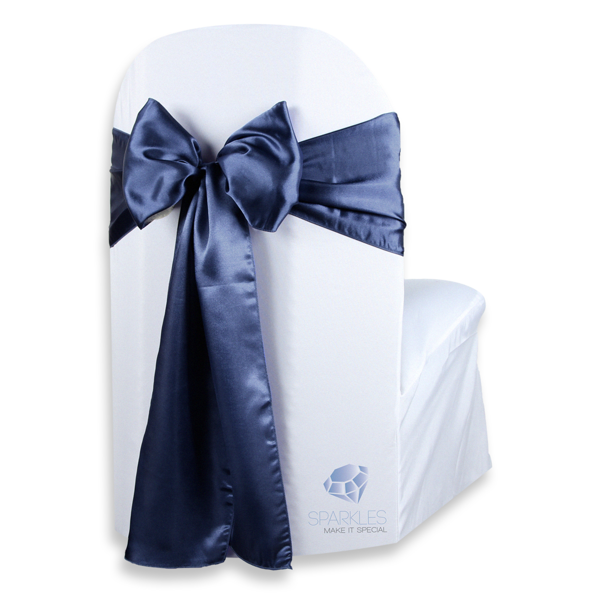 20 pcs Satin Chair Cover Bow Sash 108"x8" Wedding Party Banquet Reception - Picture 35 of 59