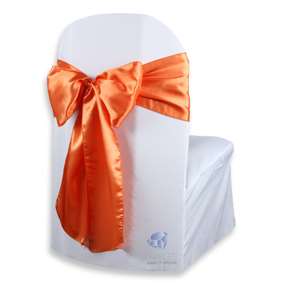 20 pcs Satin Chair Cover Bow Sash 108"x8" Wedding Party Banquet Reception - Picture 37 of 59