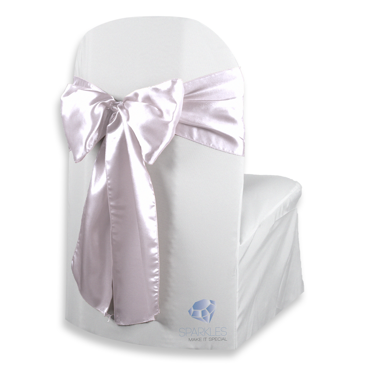20 pcs Satin Chair Cover Bow Sash 108"x8" Wedding Party Banquet Reception - Picture 39 of 59