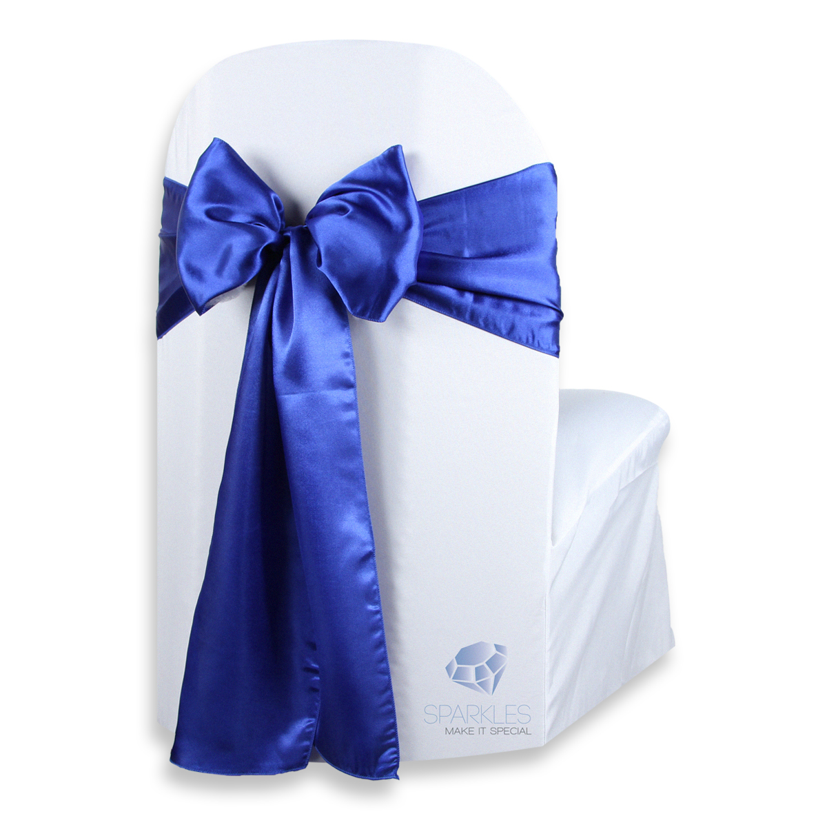 20 pcs Satin Chair Cover Bow Sash 108"x8" Wedding Party Banquet Reception - Picture 47 of 59