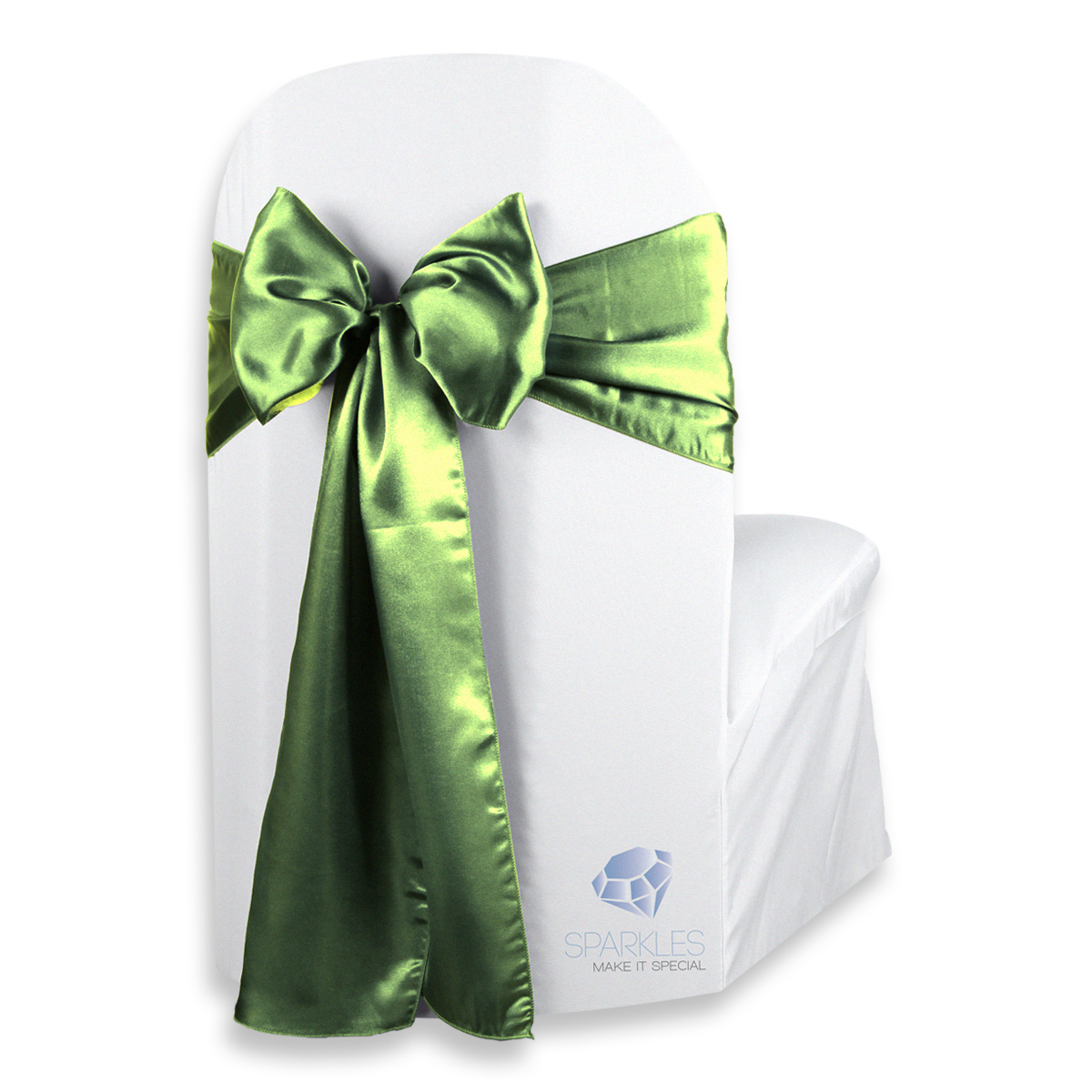 20 pcs Satin Chair Cover Bow Sash 108"x8" Wedding Party Banquet Reception - Picture 48 of 59