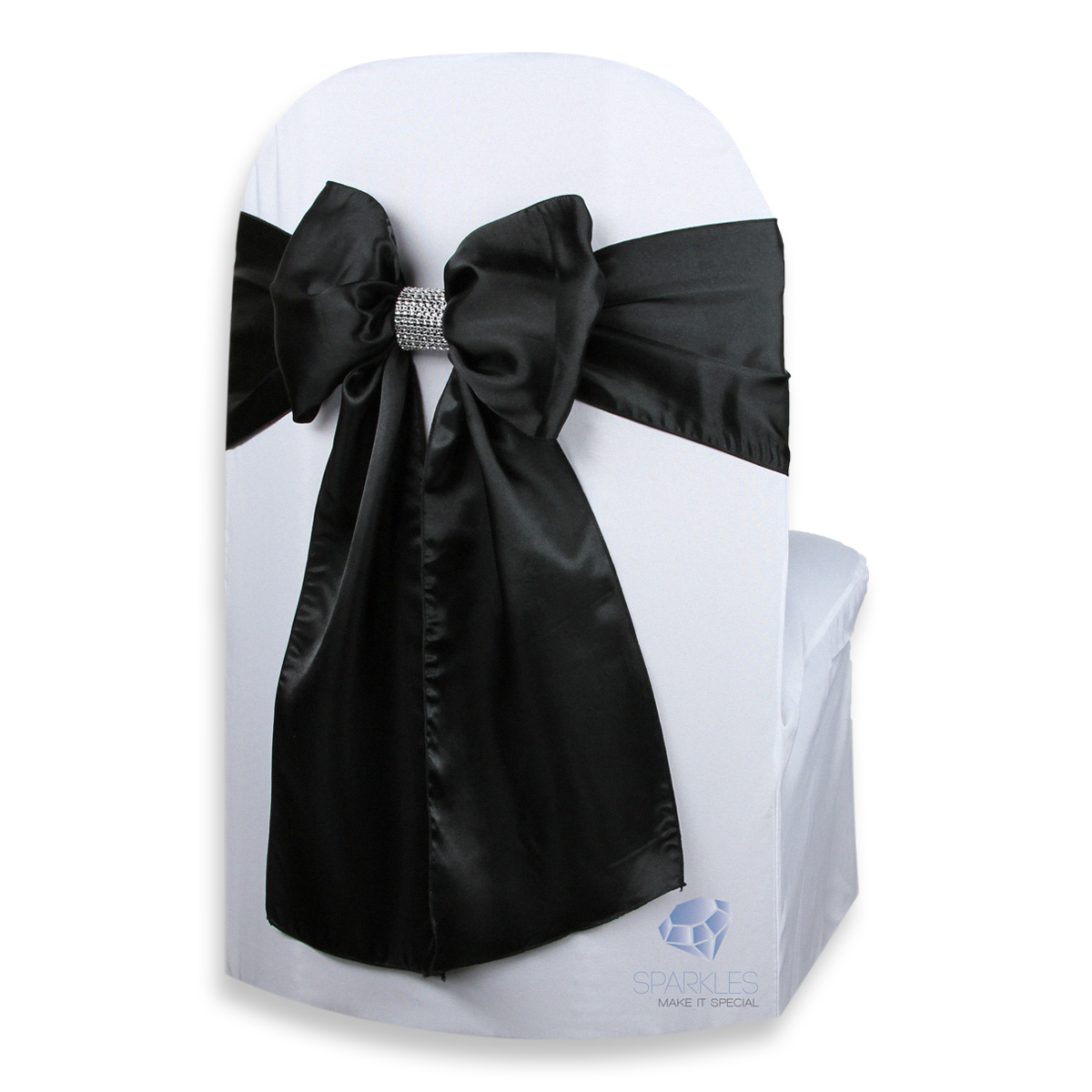 20 pcs Satin Chair Cover Bow Sash 108"x8" Wedding Party Banquet Reception - Picture 10 of 59