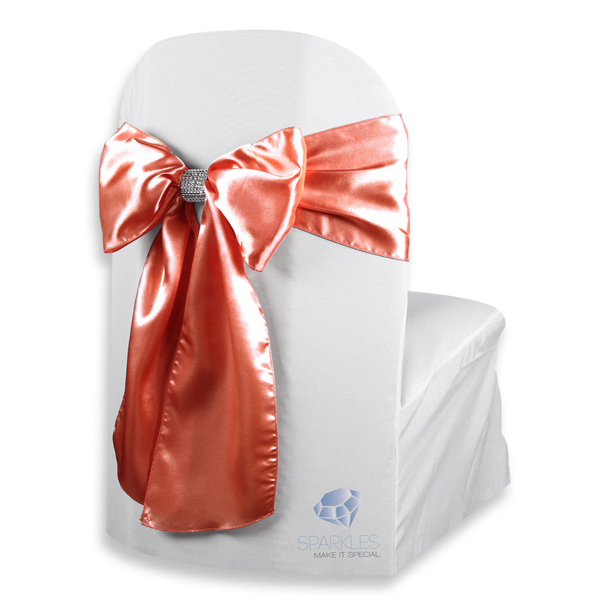 20 pcs Satin Chair Cover Bow Sash 108"x8" Wedding Party Banquet Reception - Picture 18 of 59