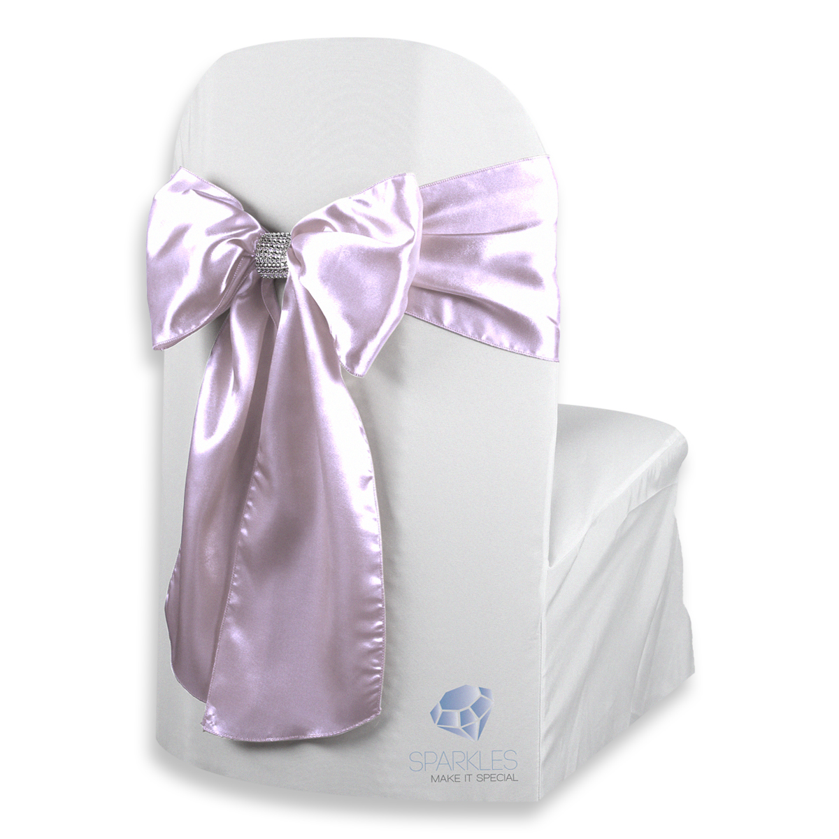 20 pcs Satin Chair Cover Bow Sash 108"x8" Wedding Party Banquet Reception - Picture 32 of 59