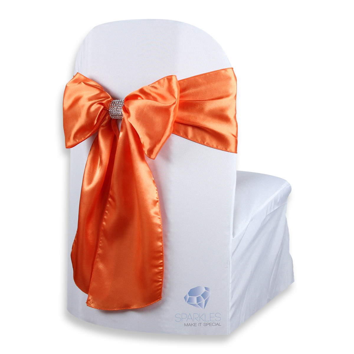 20 pcs Satin Chair Cover Bow Sash 108"x8" Wedding Party Banquet Reception - Picture 38 of 59