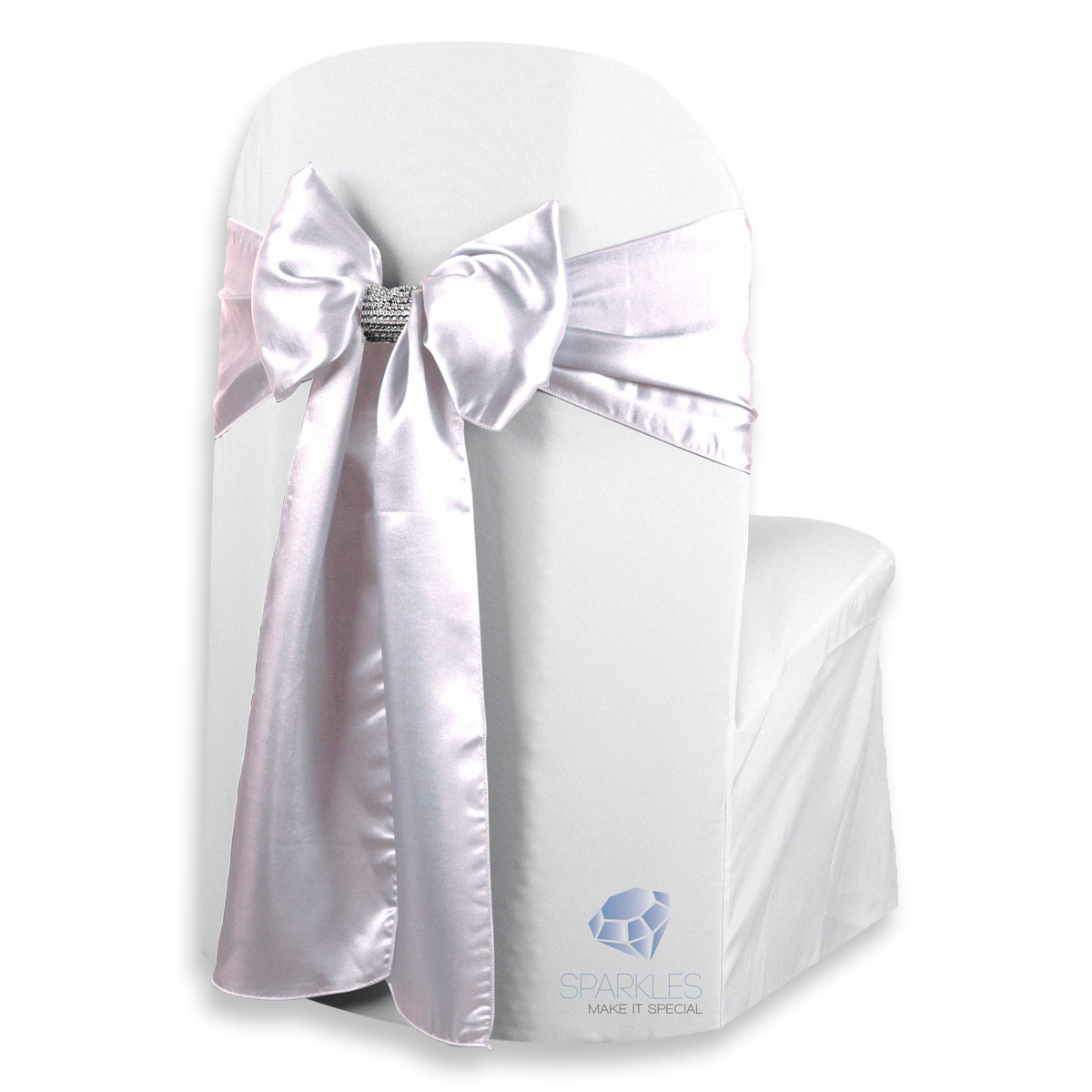 20 pcs Satin Chair Cover Bow Sash 108"x8" Wedding Party Banquet Reception - Picture 40 of 59